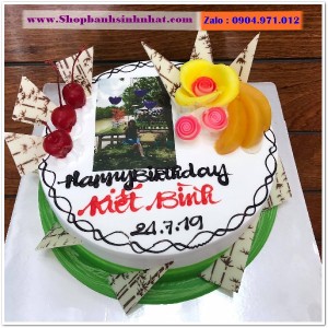 Bánh Sinh Nhật In Hình Ảnh - H277
